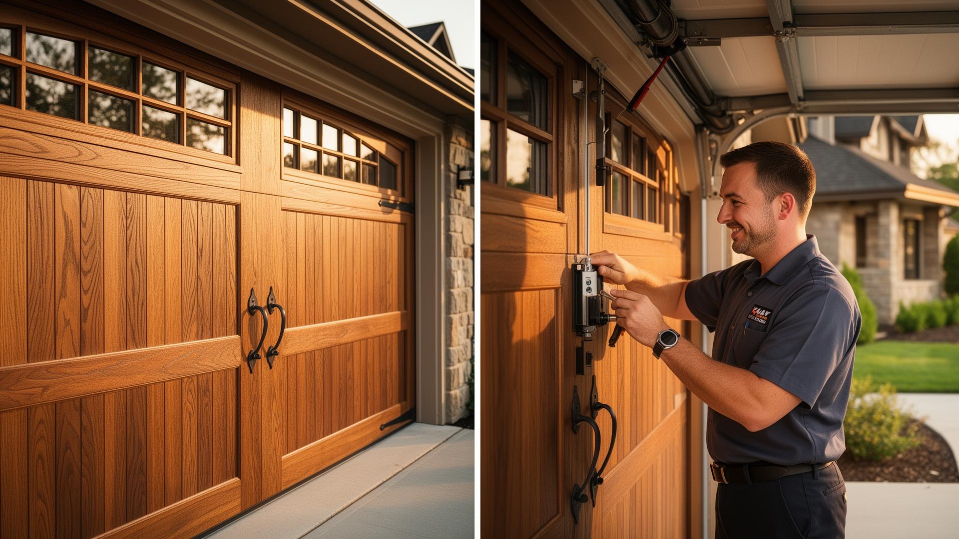 Professional garage door installation and repair